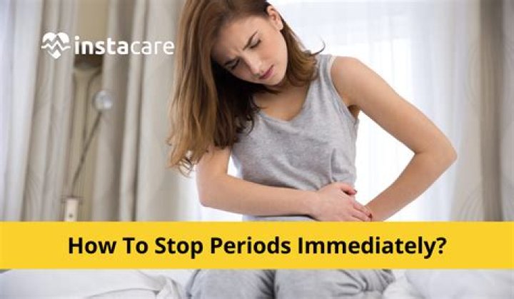 How to stop period for a night