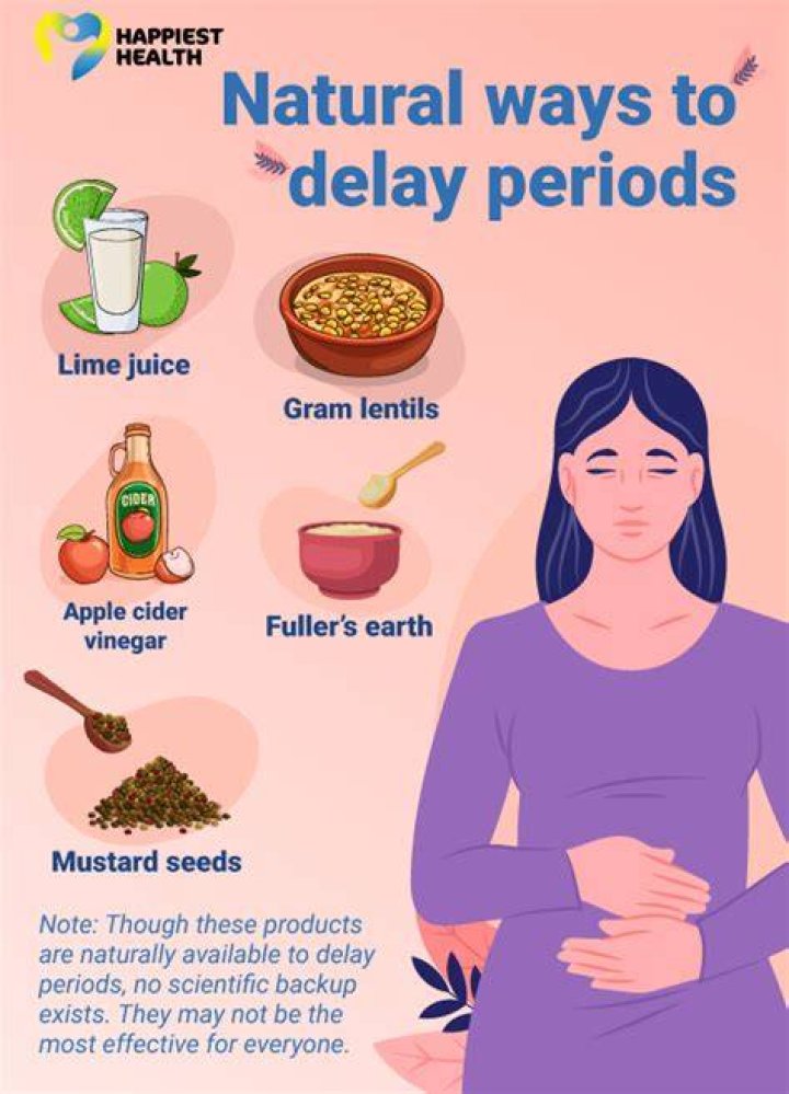 how to stop periods at home