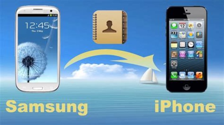 How to transfer contacts from Samsung to iPhone