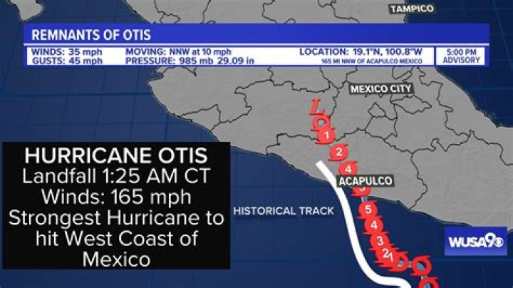 Hurricane Otis left nearly 50 people dead and another 30 missing