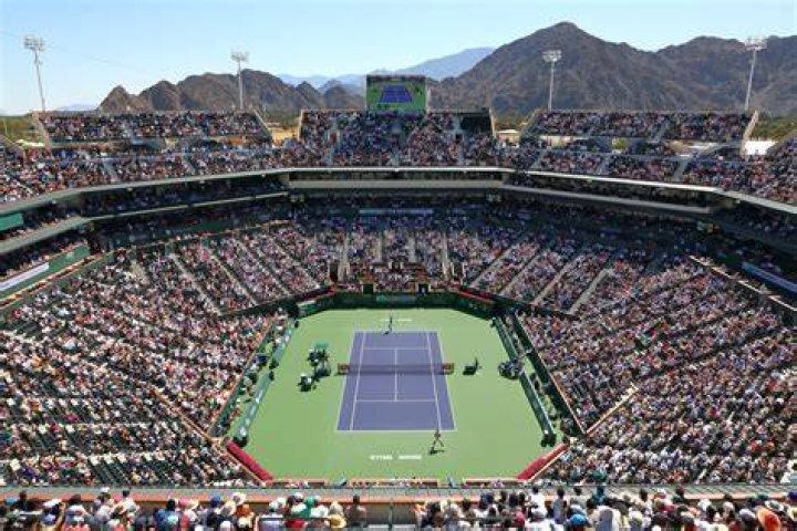 indian wells, california march 17 tom holland and zendaya watches carlos alcaraz of spain play daniil medvedev of russia during the mens final of the bnp paribas open at indian wells tennis garden on march 17, 2024 in indian wells, california photo by matthew stockmangetty images