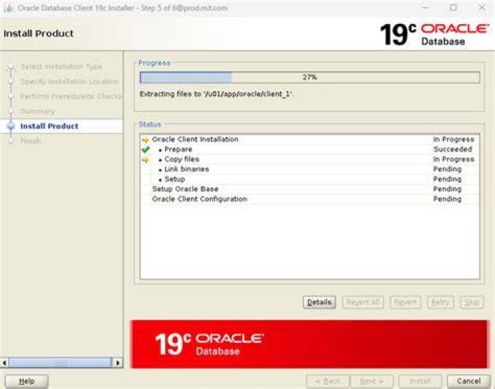 Installing the Oracle Instant Client - Documentation for BMC Database Automation 20.19