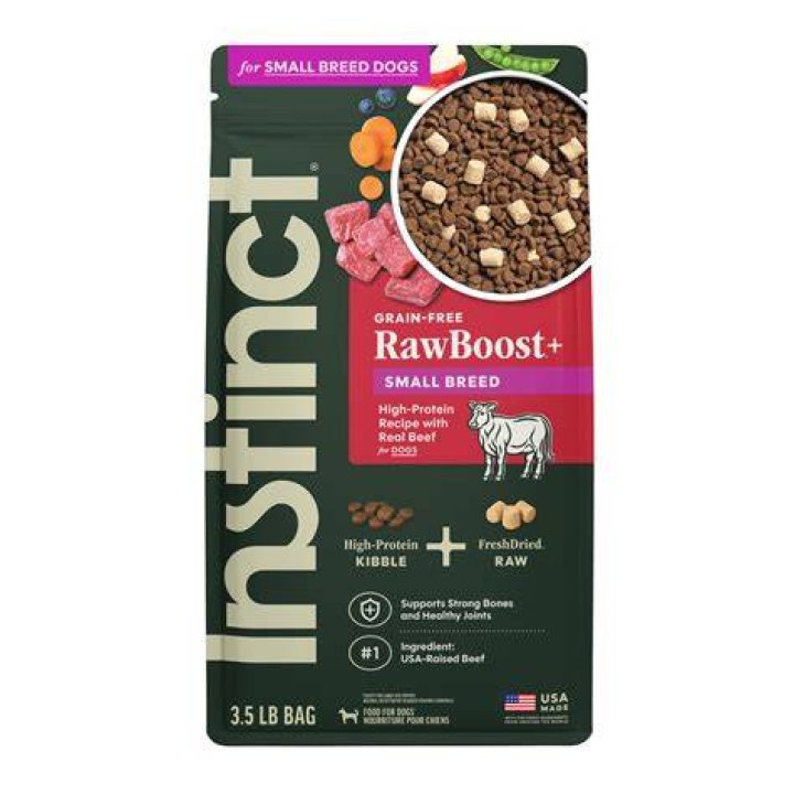 Instinct Raw Boost Small Breed Grain-Free Recipe With Real Chicken