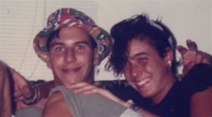 Jennifer Levin with friend Peter Davis.