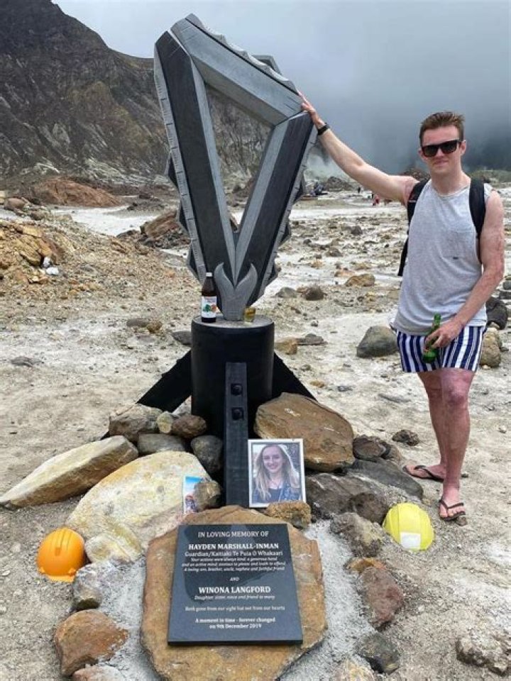 Jesse Langford spent eight days in a coma and two months in hospital after the eruption. Photo / Supplied