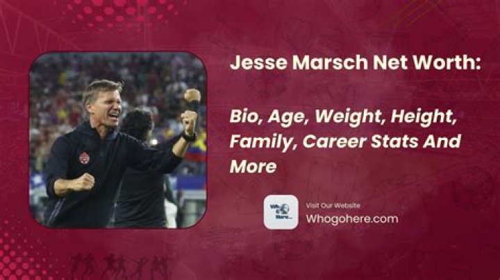 Jesse Marsch net worth