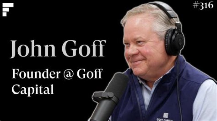 John Goff Net Worth, Age, Height, Weight, Family, Wiki 2024