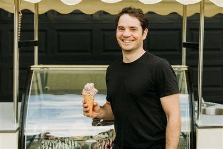 Kerikeri Gelato Company co-founder Simon Nash serves up a variety of gelato flavours from his mobile cart and his cabin on SH10 in Kerikeri.