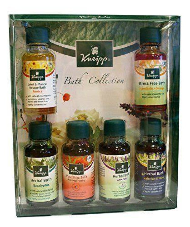 Kneipp 6 Piece Herbal Bath Oil Set