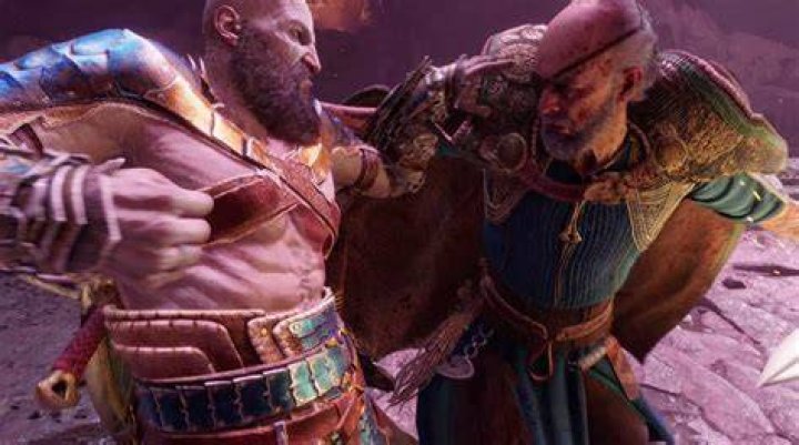 Kratos fights Baldur in one of the best PS5 games, God of War
