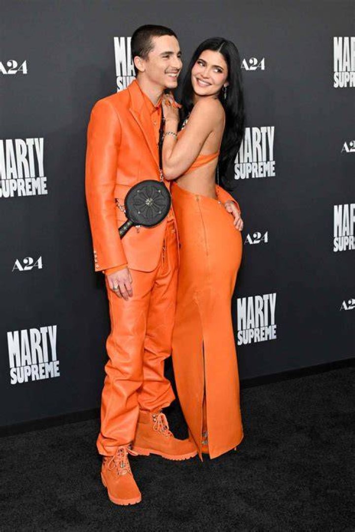Kylie Jenner Is Sizzling in an Orange Bikini and Belly Chain