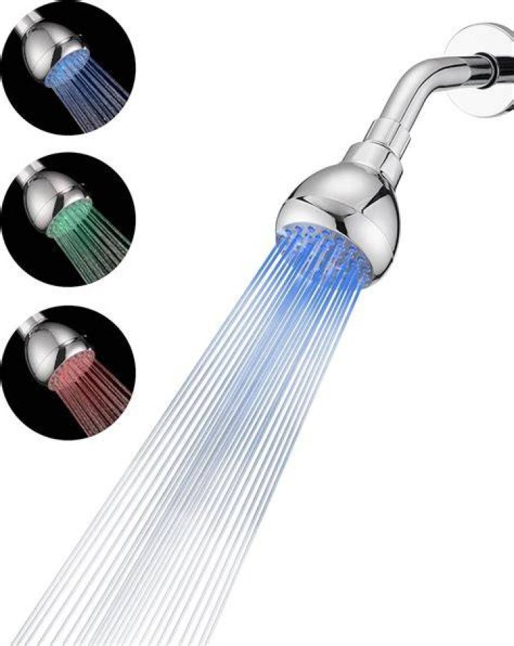 Led Showerhead Via Target