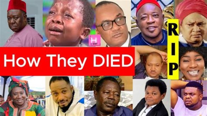 list of dead Nollywood actors and actresses