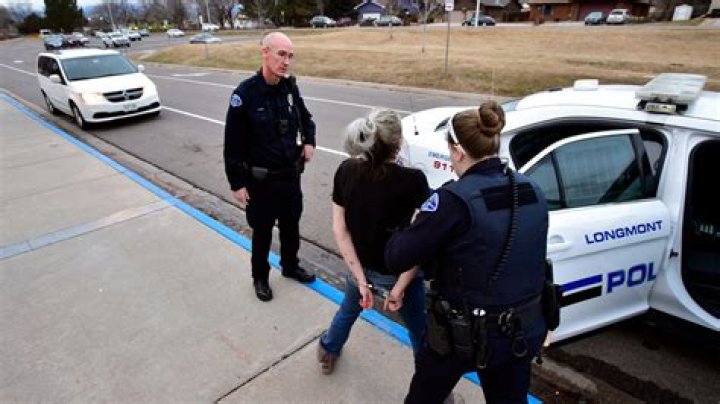 Longmont Police arrive at the scene of a stabbing. Photo / AP