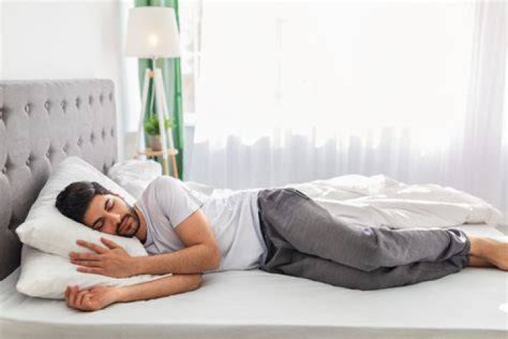 man sleeping