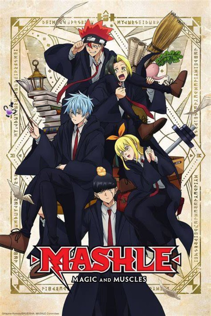 Mashle Magic and Muscles Key Visual