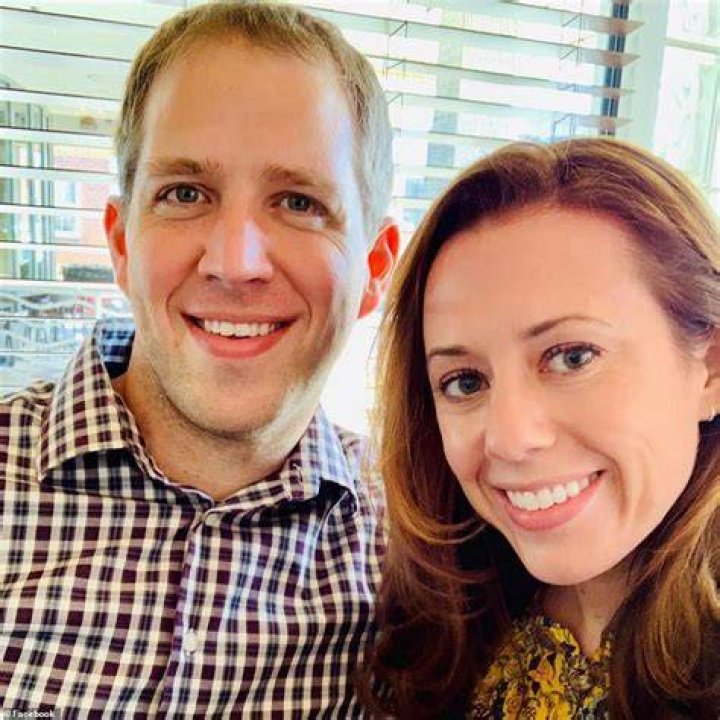 Matt Urey and Lauren Urey, who were on their honeymoon, pictured near the crater. Photo / Supplied