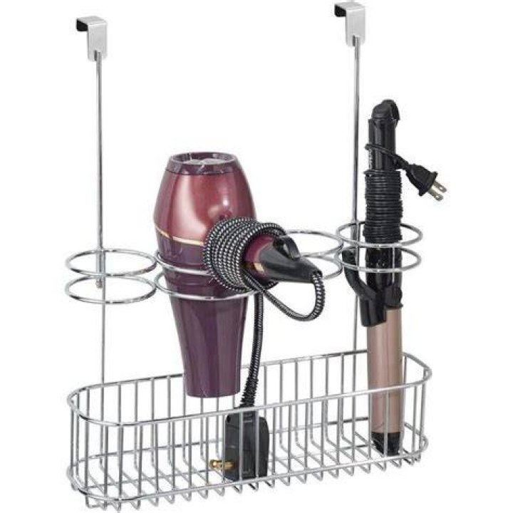 Mdesign Metal Hair Care & Styling Tool Organizer Holder Ecomm Amazon.com