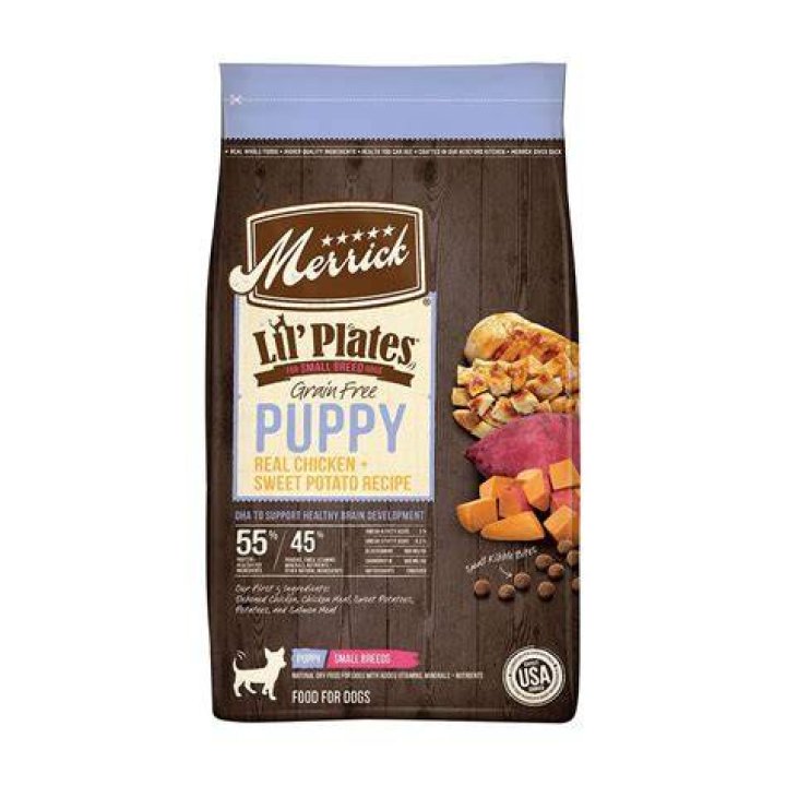 Merrick Lil&rsquo; Plates Grain Free Small Breed Wet Dog Food Dainty Duck Medley