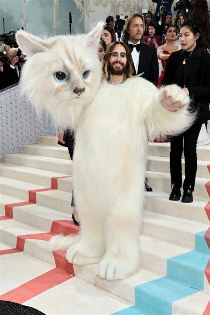 Met Gala 2023: Lizzo stumped by Jared Leto’s giant cat costume on the red carpet