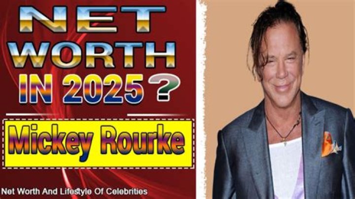 Mickey Rourke Net Worth, Age, Height, Wife, Family, Wiki 2024