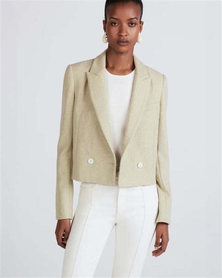 Milo Double Breasted Crop Jacket