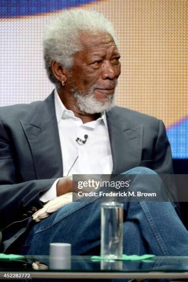 Morgan Freeman speak onstage at WE Day California. Photo / Getty Images