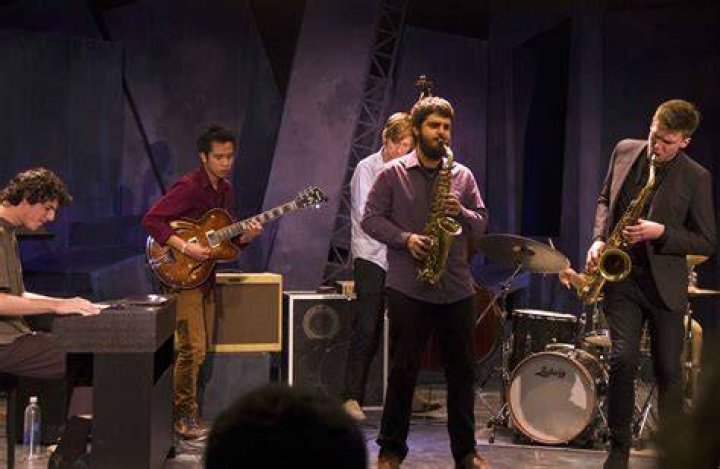 Musical instrument, Musician, Music, Performing arts, Microphone, Entertainment, Stage equipment, Music artist, Band plays, Pop music, 
