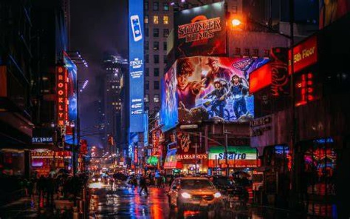 Night, Darkness, Midnight, Electricity, Signage, Electronic signage, Neon, 