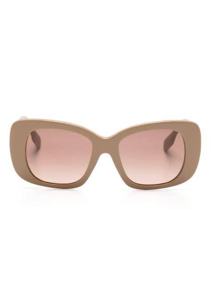 Noir Square-Frame Sunglasses