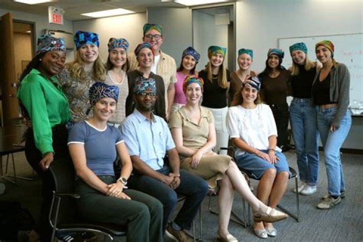 OB-GYN residents celebrate a birth and a birthday together
