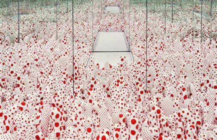 one with eternity yayoi kusama in the hirshhorn collection in washington, dc