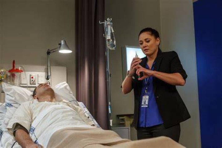 Pania Stevens (Bree Peters) administers a fatal dose of propofol in a recent episode of Shortland Street. Photo / South Pacific Pictures 