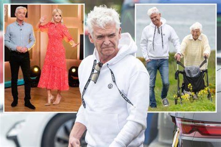 Phillip Schofield seen leaving his home on May 18 in London after his resignation. Photo / Getty Imags