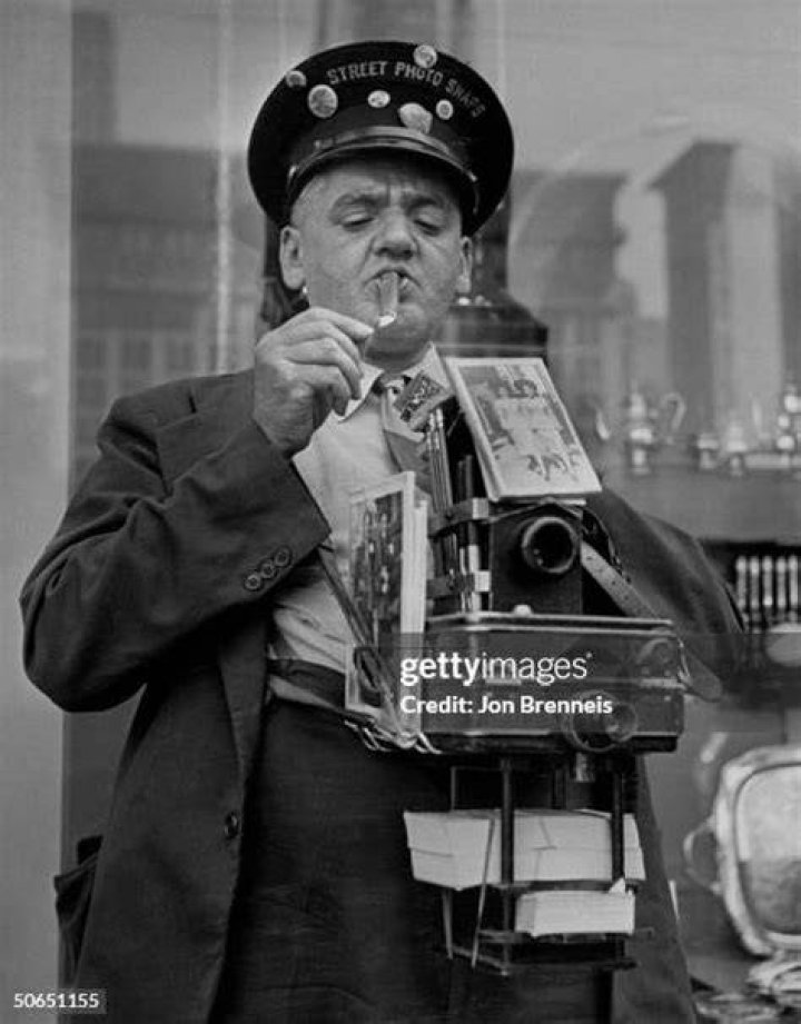 photomontage of american photographer weegee 1899 1968 taking a photograph of a woman in a bathing suit inside a chanel no 5 cologne bottle, late 1950s photo by weegeearthur felliginternational center of photographygetty images