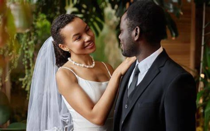 Photos of young man marrying an old white woman stir reactions from Nigerians