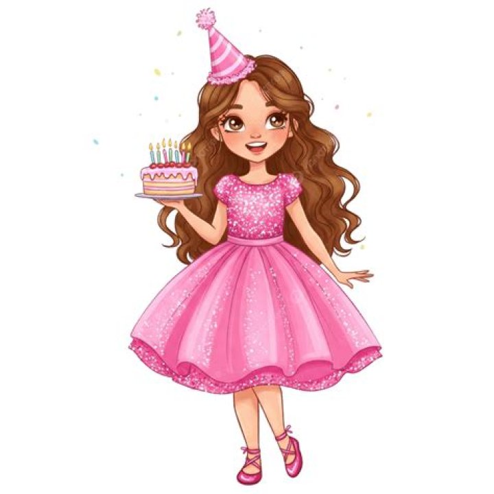 pinky girl birthday