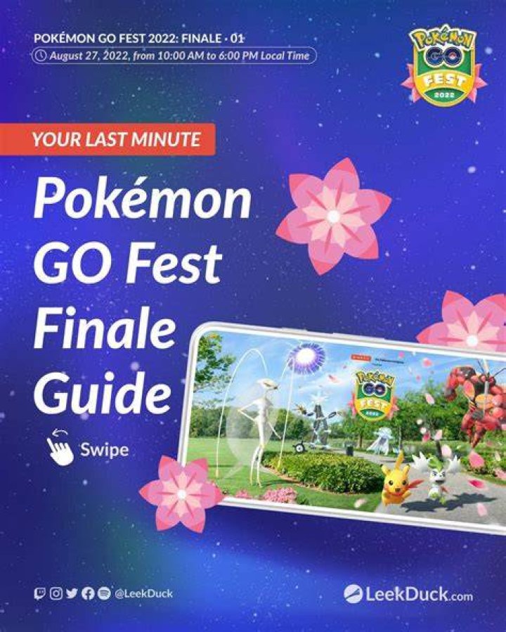 Pokémon GO Fest 2022 Finale - All Collection Challenges