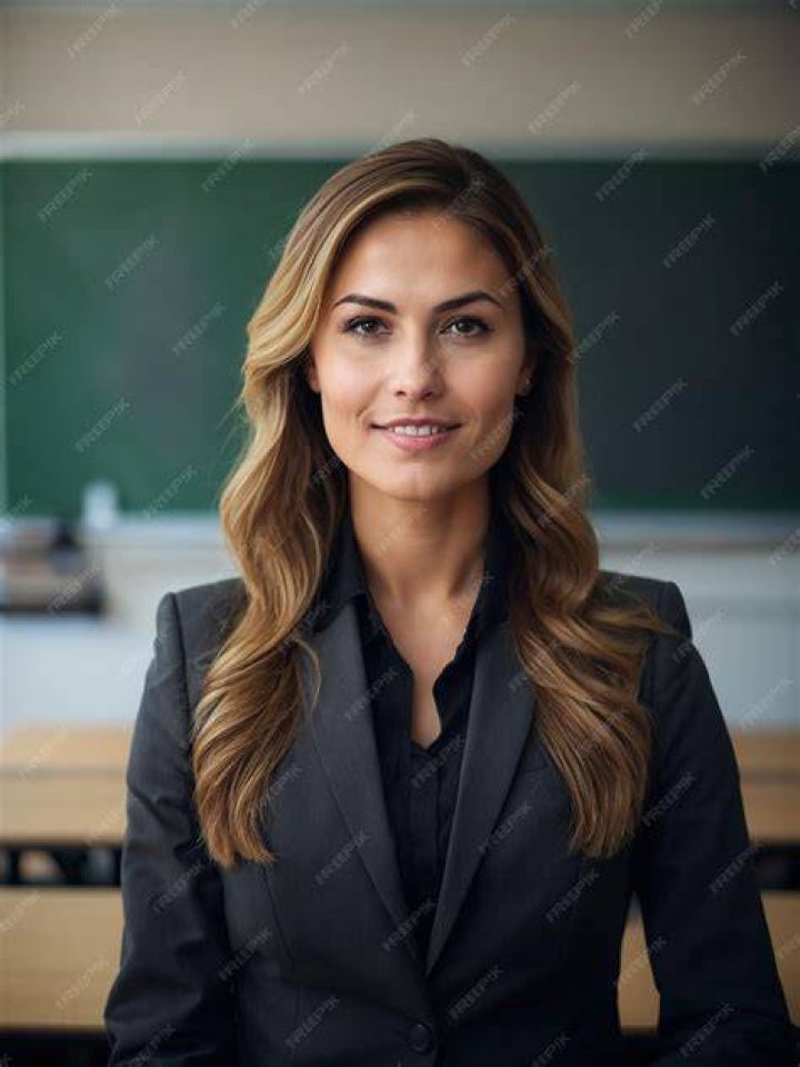 portrait of a teacher