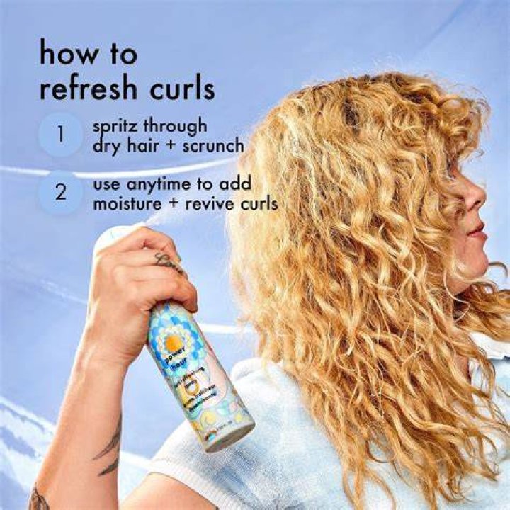 Power Hour Curl Refreshing Spray