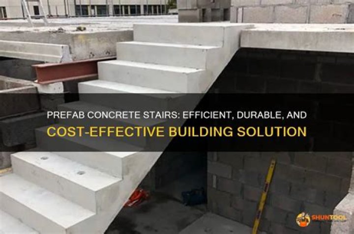 prepping concrete stairs