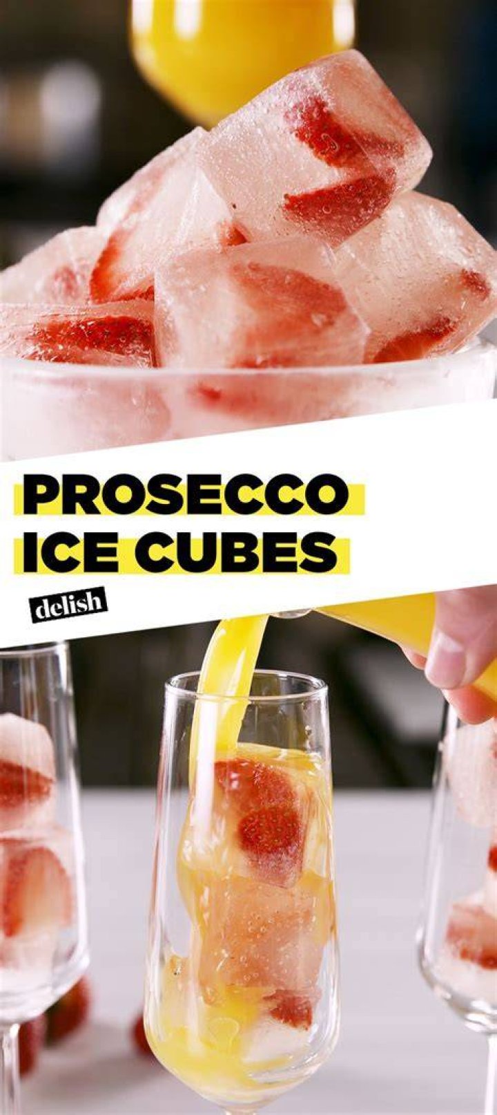 preview for Prosecco Ice Cubes Make The Best Mimosas