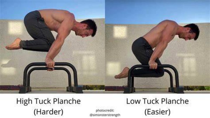 preview for tuck planche press up