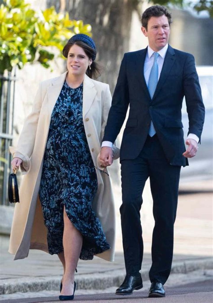 Princess Eugenie caught up with her cousin Prince Harry at King Charles' coronation. Photo / Getty Images