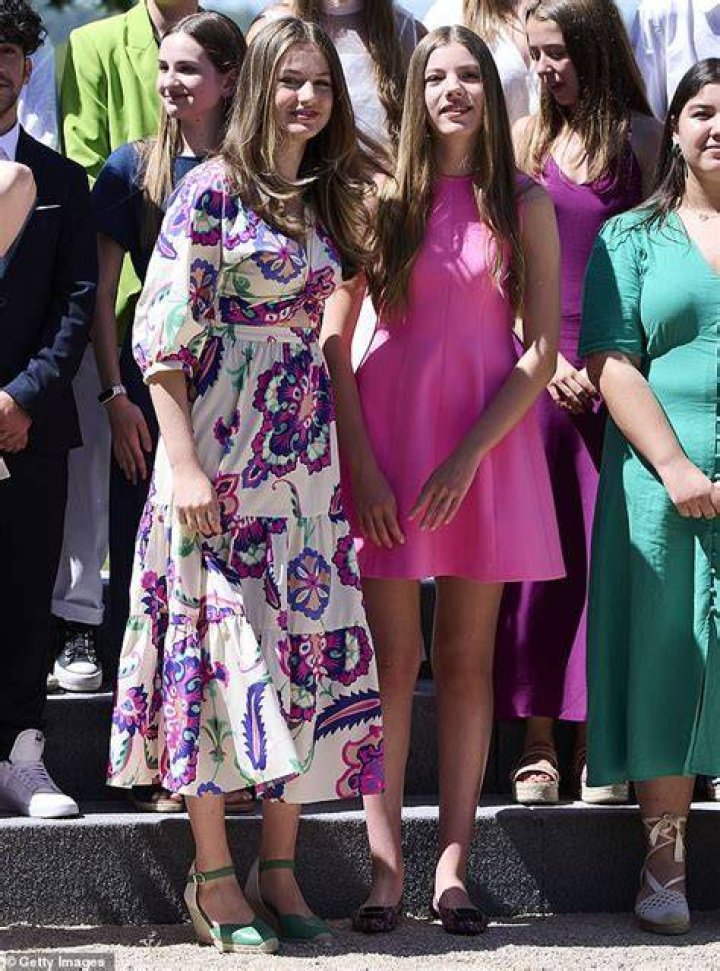 Princess Leonor of Spain, 17, borrows from her stylish mother&rsquo;s