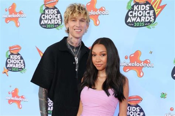Rapper MGK and daughter Casie Colson Baker