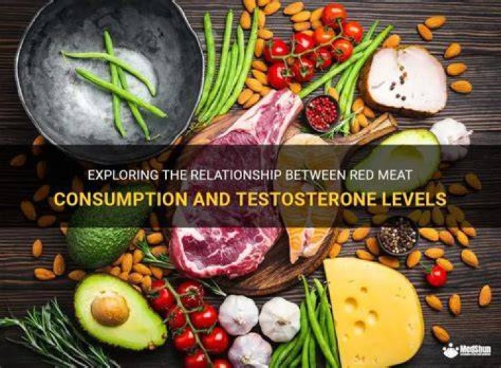 red meat testosterone food
