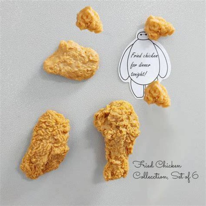 Refrigerator Magnet Chicken Wings