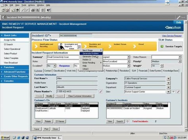Registering the application with the CAI - Documentation for Remedy IT Service Management Suite 20.02