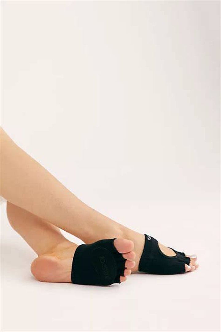 Releve Half Toe Ballet Grip Socks